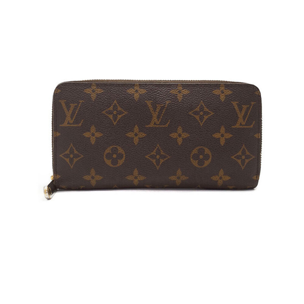 Louis Vuitton Monogram Zippy Wallet Round Zipper Long